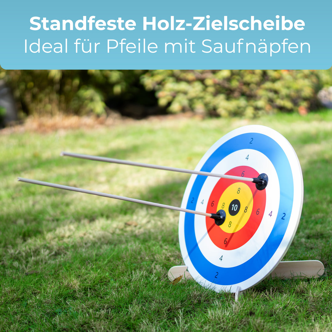 Target for Suction Cup Arrows Wood and Acrylic (40 cm)