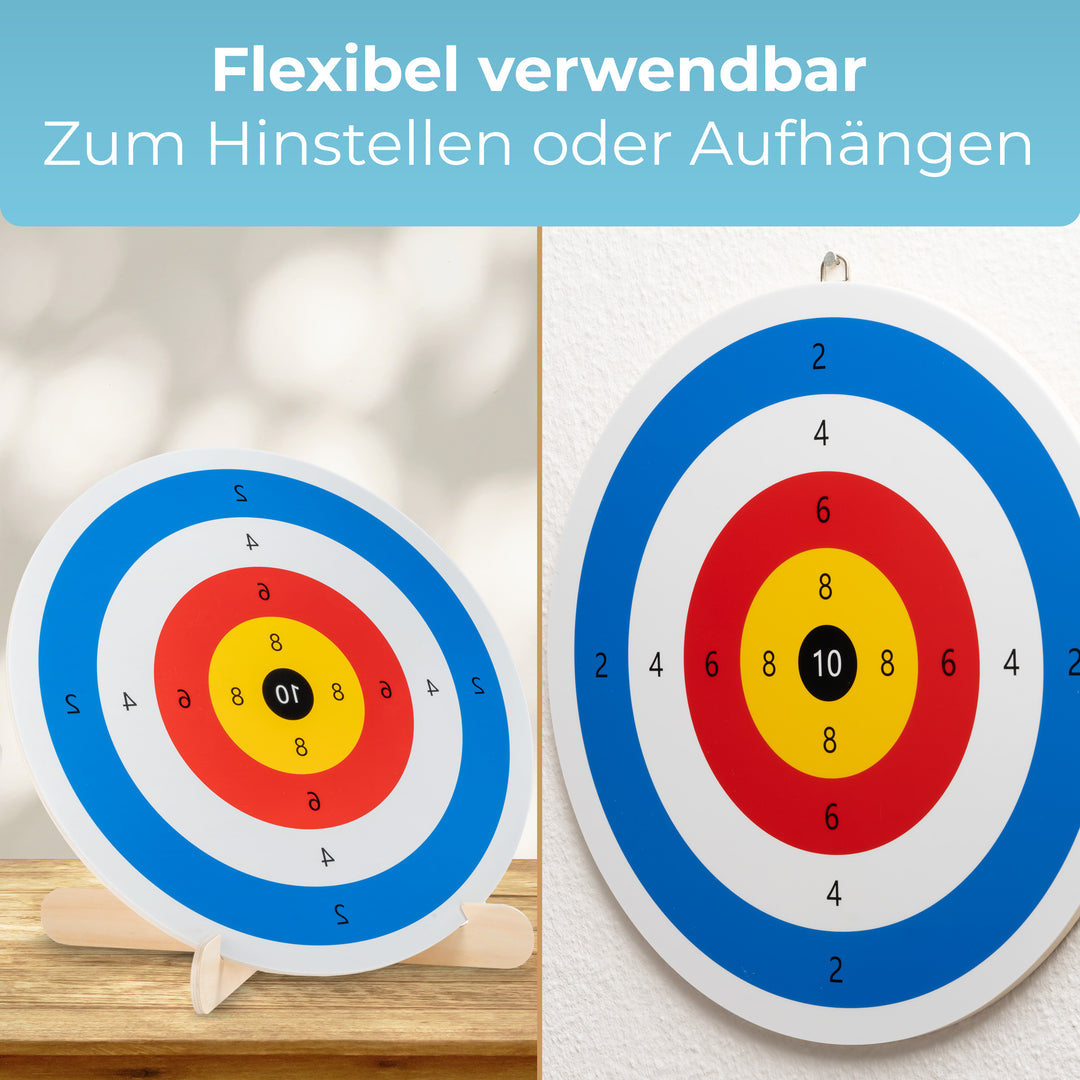 Target for Suction Cup Arrows Wood and Acrylic (40 cm)