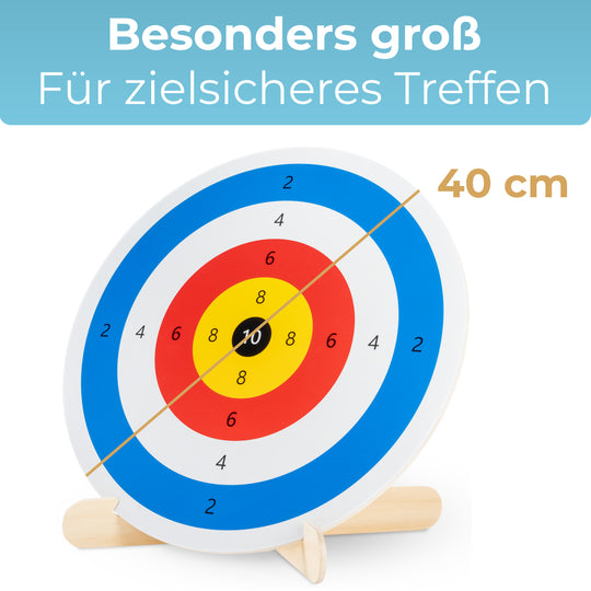 Target for Suction Cup Arrows Wood and Acrylic (40 cm)