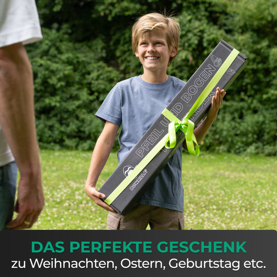 Kids Archery Set with Arrow Guide, incl. 6 Carbon-Hybrid Arrows and 3 Targets