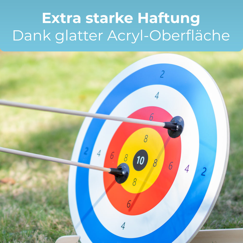 Target for Suction Cup Arrows Wood and Acrylic (40 cm)