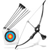 Kids Archery Set with Arrow Guide, incl. 6 Carbon-Hybrid Arrows and 3 Targets
