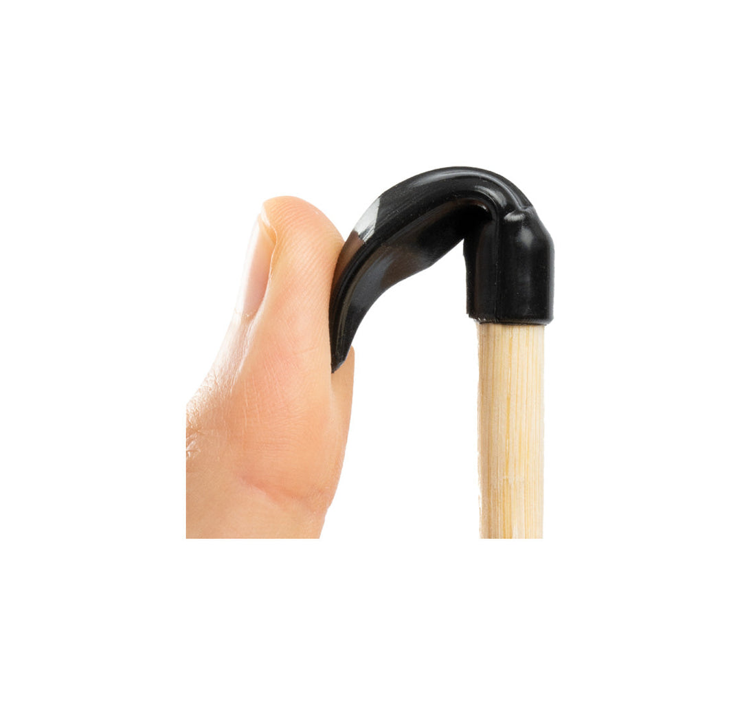 Set of 10 wooden arrows with rubber tip incl. felt quiver